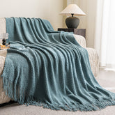 Pearl Stitch Cashmere-Like Throw SoftHaven