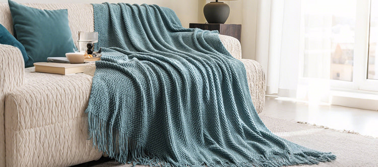 Acrylic Throw Blanket For Sofa