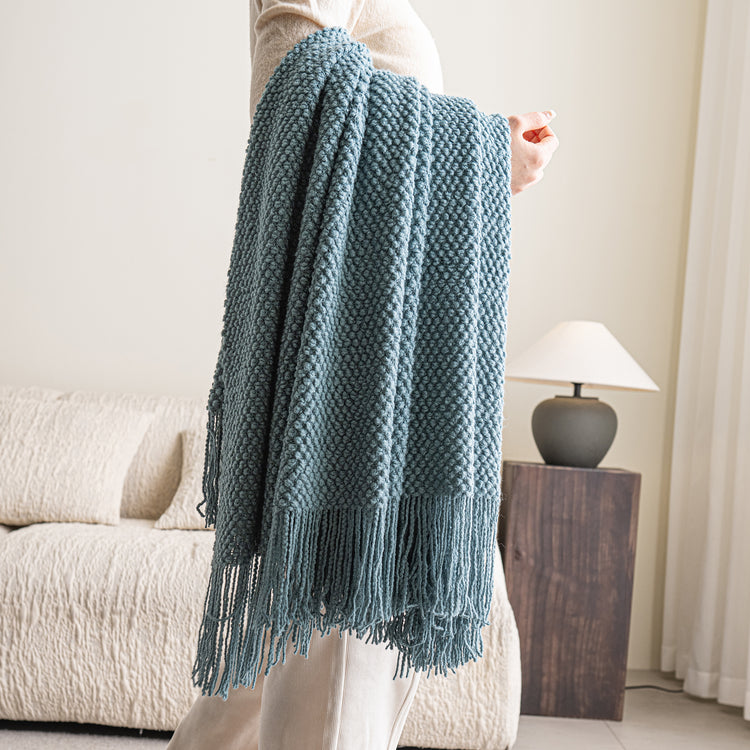Faux Cashmere Throw Blanket