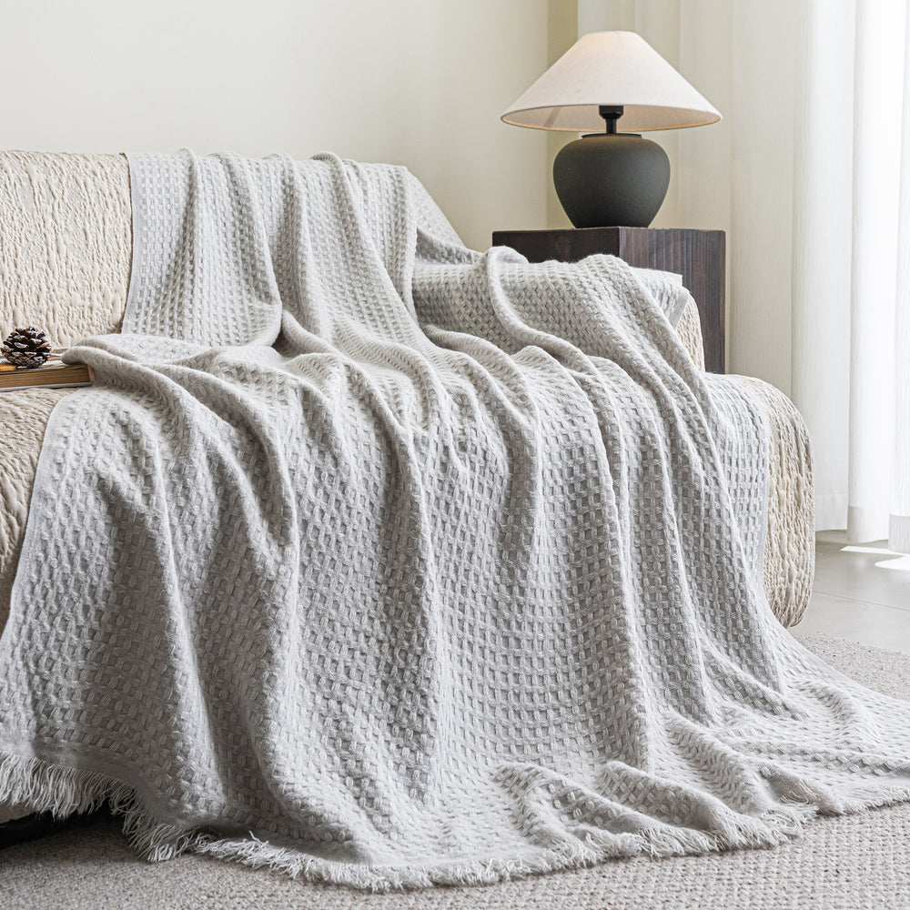 Waffle Weave Throw SoftHaven