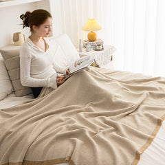 Geometric Knit Throw SoftHaven